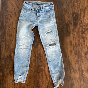 American Eagle Distressed Skinny Jeans